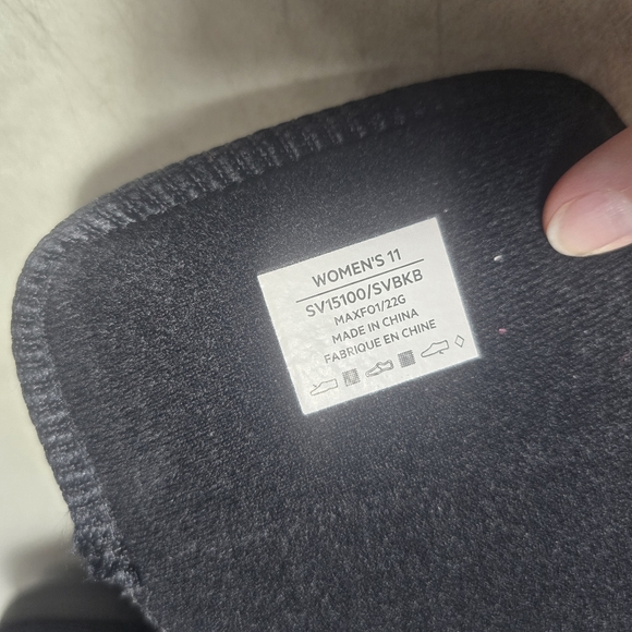 NEW Silverts Adaptive Slippers Diabetic Easy On Black Adjustable Womens 11 Men 9 - Picture 10 of 14